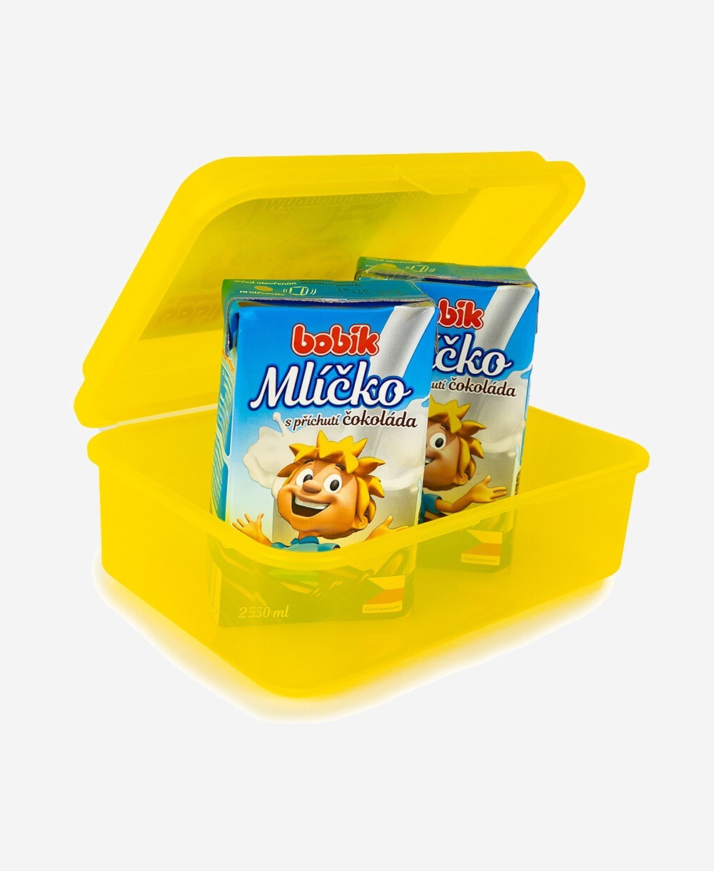 Svačinový Box Bobík Žlutý