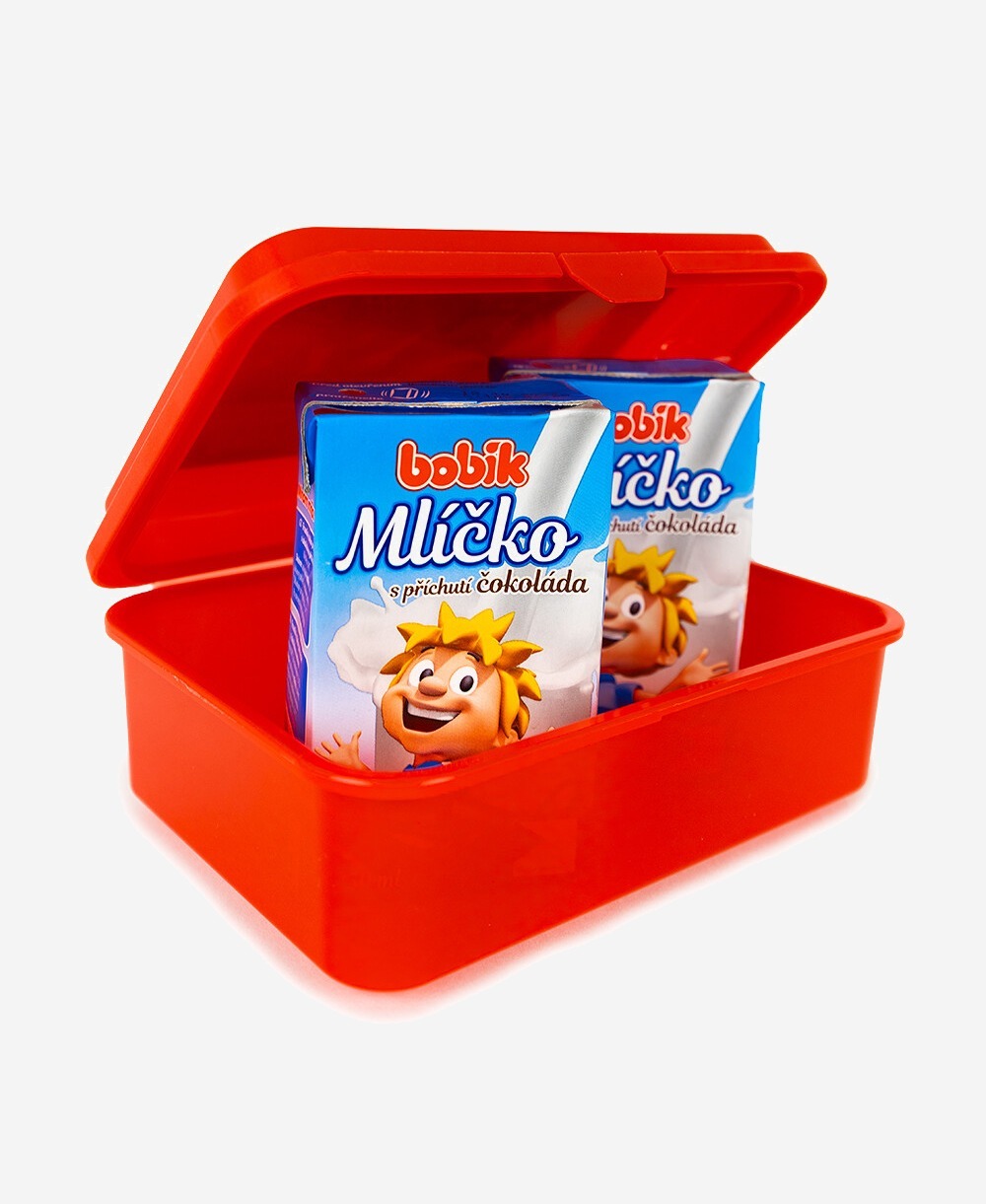 Svačinový Box Bobík Červený