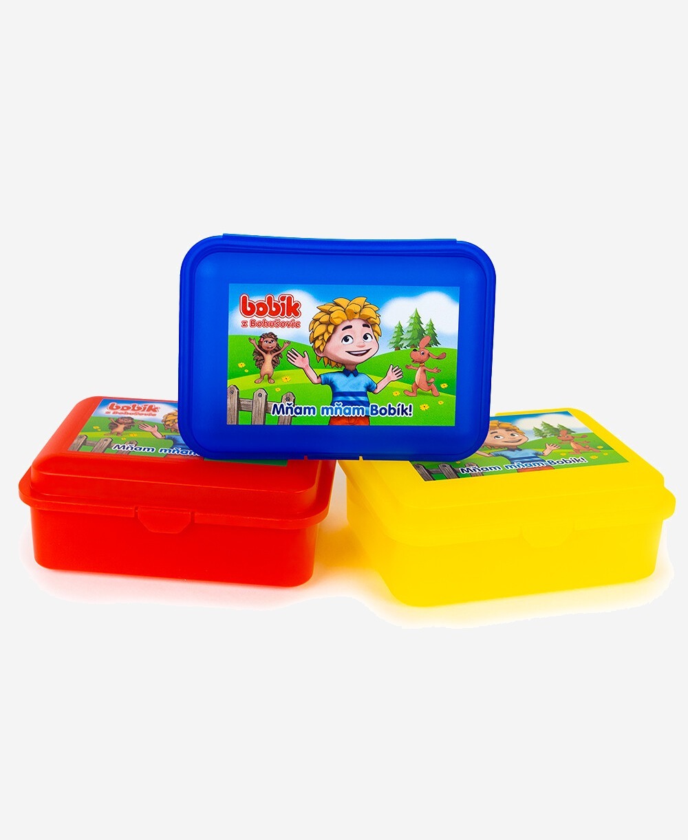 Svačinový Box Bobík Červený
